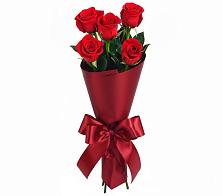 Букет 5 Красных роз Эдлесс Лав #REPLACE_PRED# Петрово-Дальнее