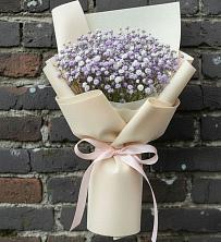 Букет цветов из:  Гипсофила в Петрово-Дальнее