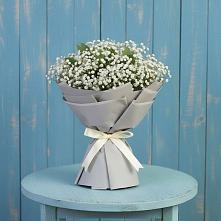 Букет цветов из:  Гипсофила #REPLACE_PRED# Петрово-Дальнее