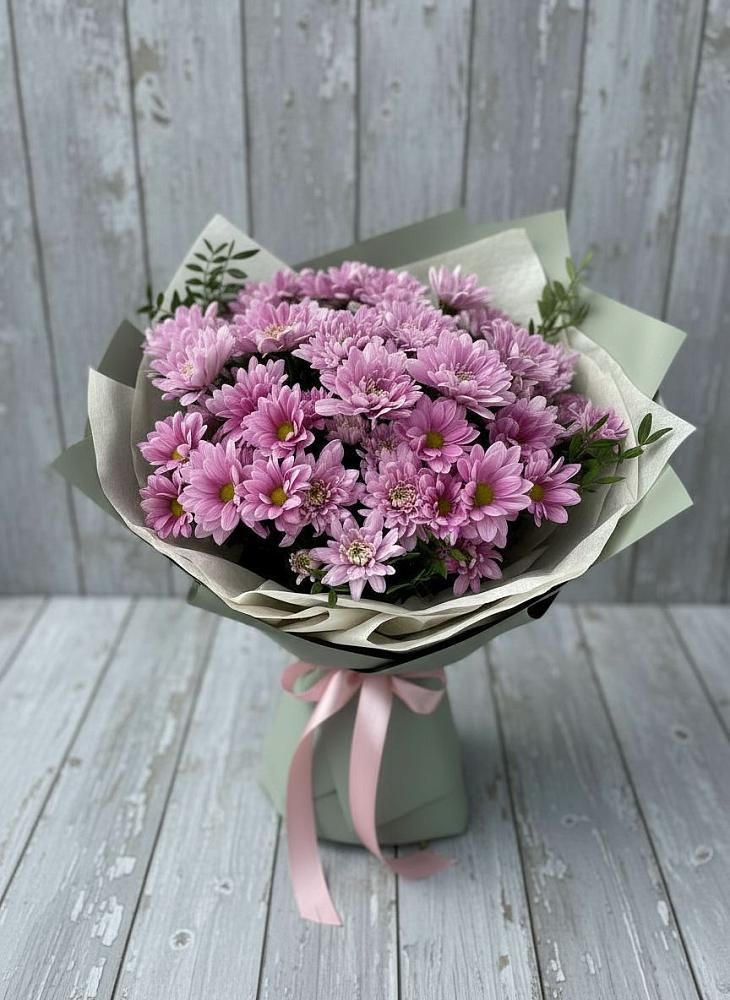 Букет цветов из: Хризантемы в Петрово-Дальнее