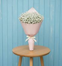 Букет цветов из:  Гипсофила в Петрово-Дальнее