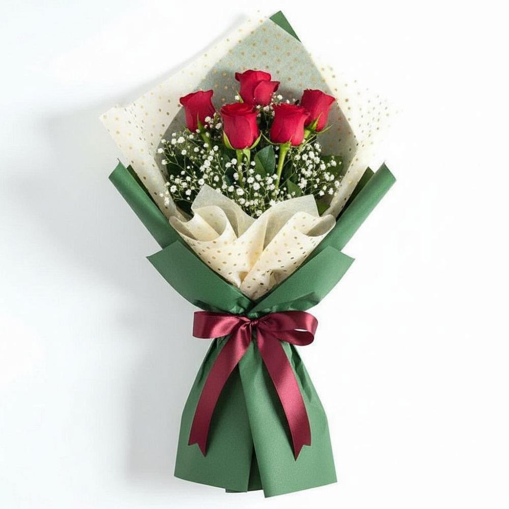 Букет цветов из: Розы в Петрово-Дальнее