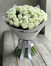 Букет 35 Белых роз в Петрово-Дальнее