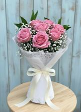 Букет цветов из:  Розы в Петрово-Дальнее