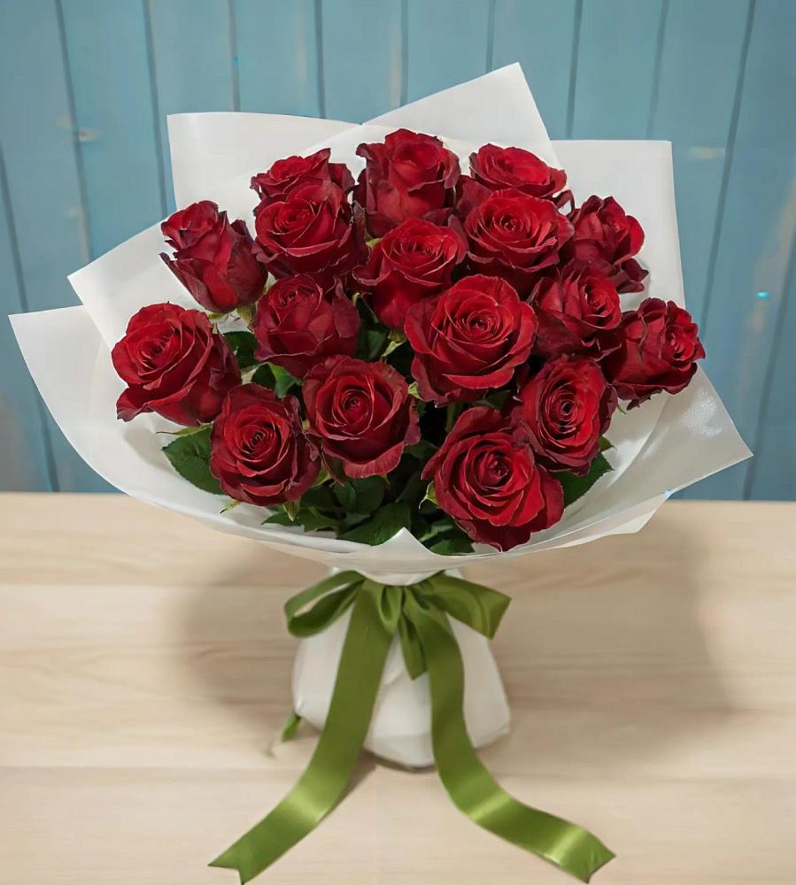 Букет Красные розы в Петрово-Дальнее