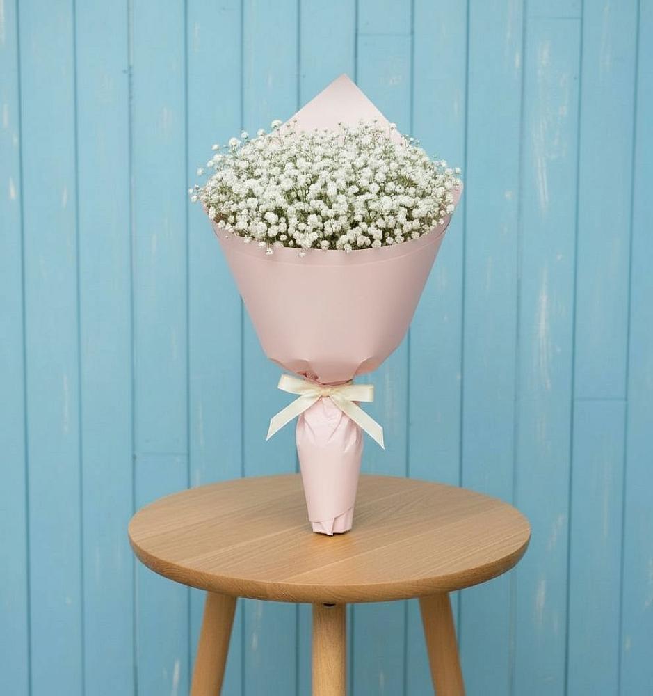 Букет цветов из: Гипсофила в Петрово-Дальнее