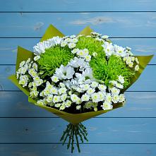 Букет цветов из:  Хризантемы в Петрово-Дальнее