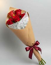 Букет цветов из:  Розы в Петрово-Дальнее