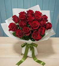 Букет Красные розы в Петрово-Дальнее