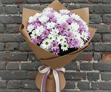 Букет цветов из:  Хризантемы в Петрово-Дальнее