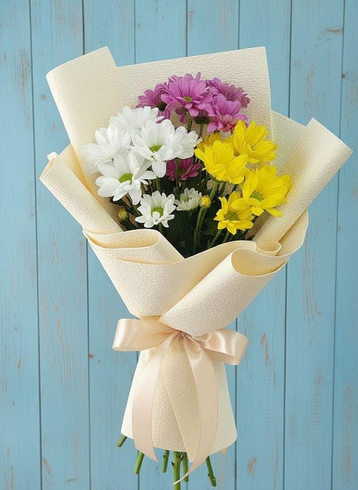 Букет цветов из: Хризантемы в Петрово-Дальнее