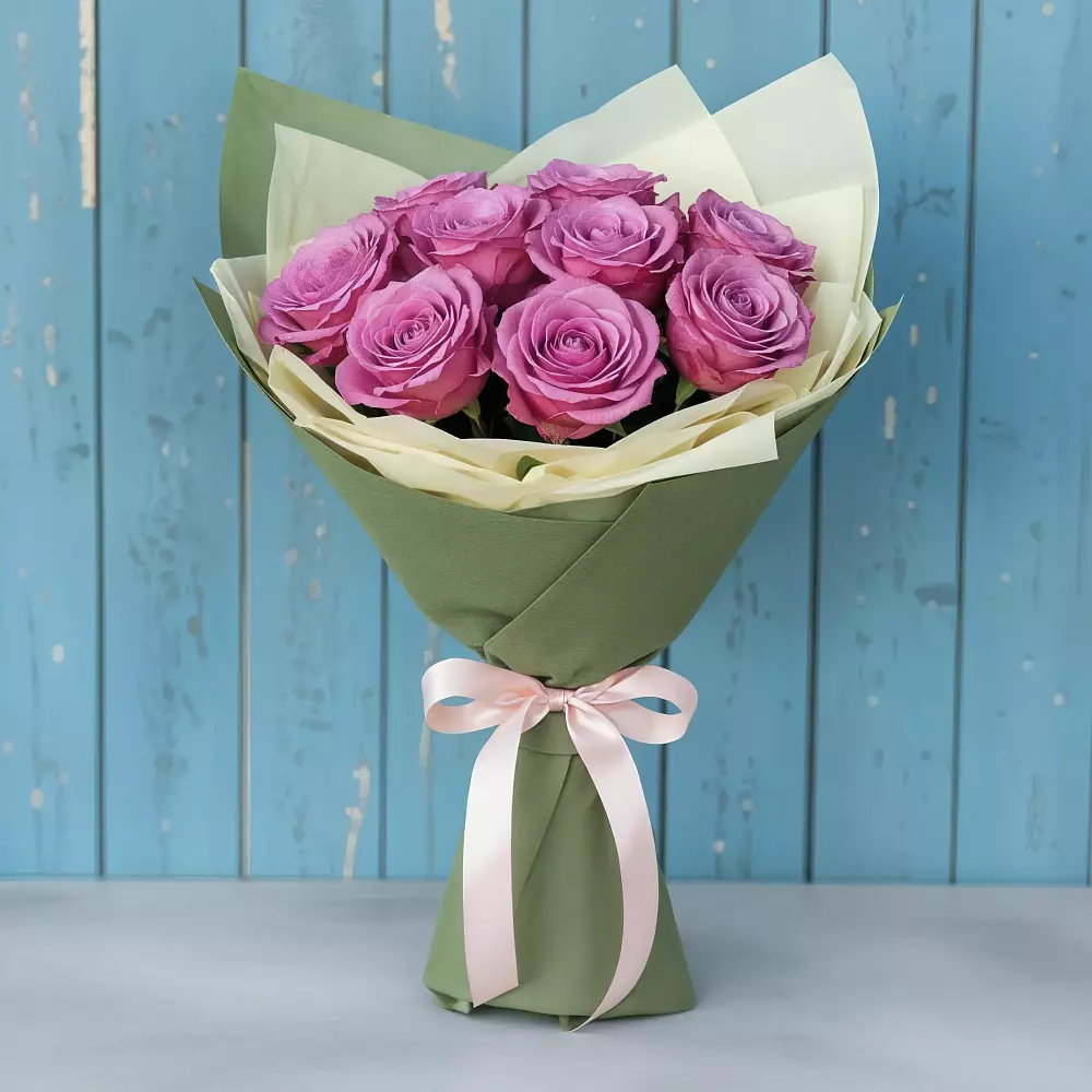 Букет Розы Фёрст Леди в Петрово-Дальнее