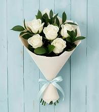 Букет цветов из:  Розы #REPLACE_PRED# Петрово-Дальнее