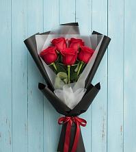 Букет цветов из:  Розы в Петрово-Дальнее