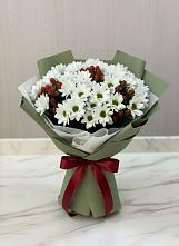 Букет цветов из:  Хризантемы в Петрово-Дальнее