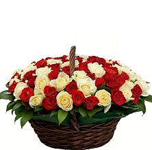 Премиум букет из: Розы в Петрово-Дальнее
