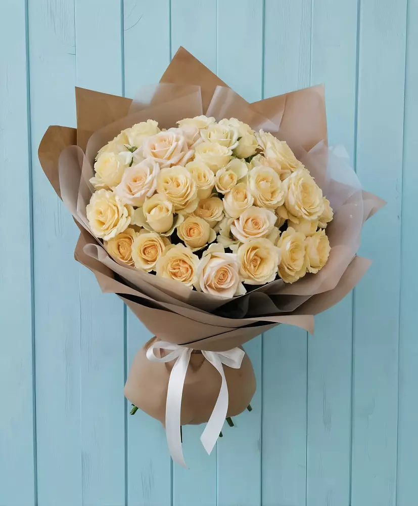 Букет Кремовое облако в Петрово-Дальнее