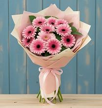 Букет цветов из:  Герберы в Петрово-Дальнее