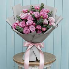 Букет цветов из:  Розы #REPLACE_PRED# Петрово-Дальнее